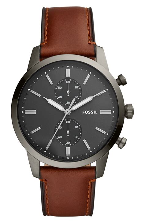 fossil townsman 44mm watch